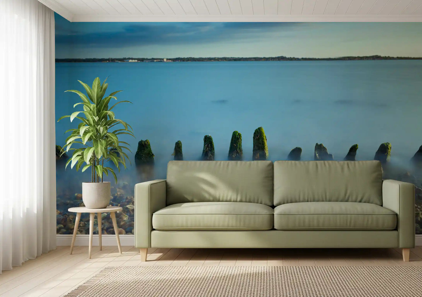 Ethereal Coastline landscape Wall Mural