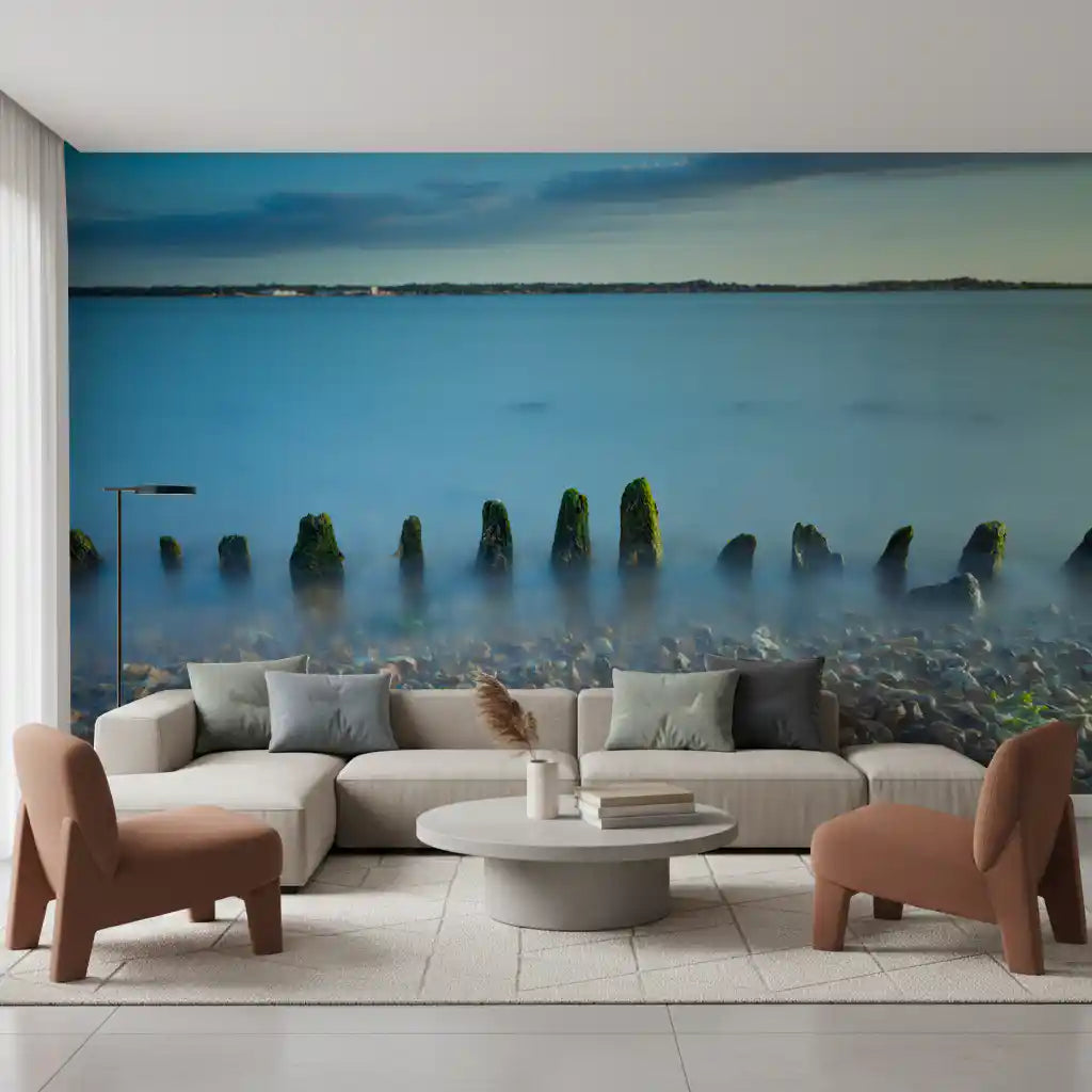 Ethereal Coastline landscape Wall Mural