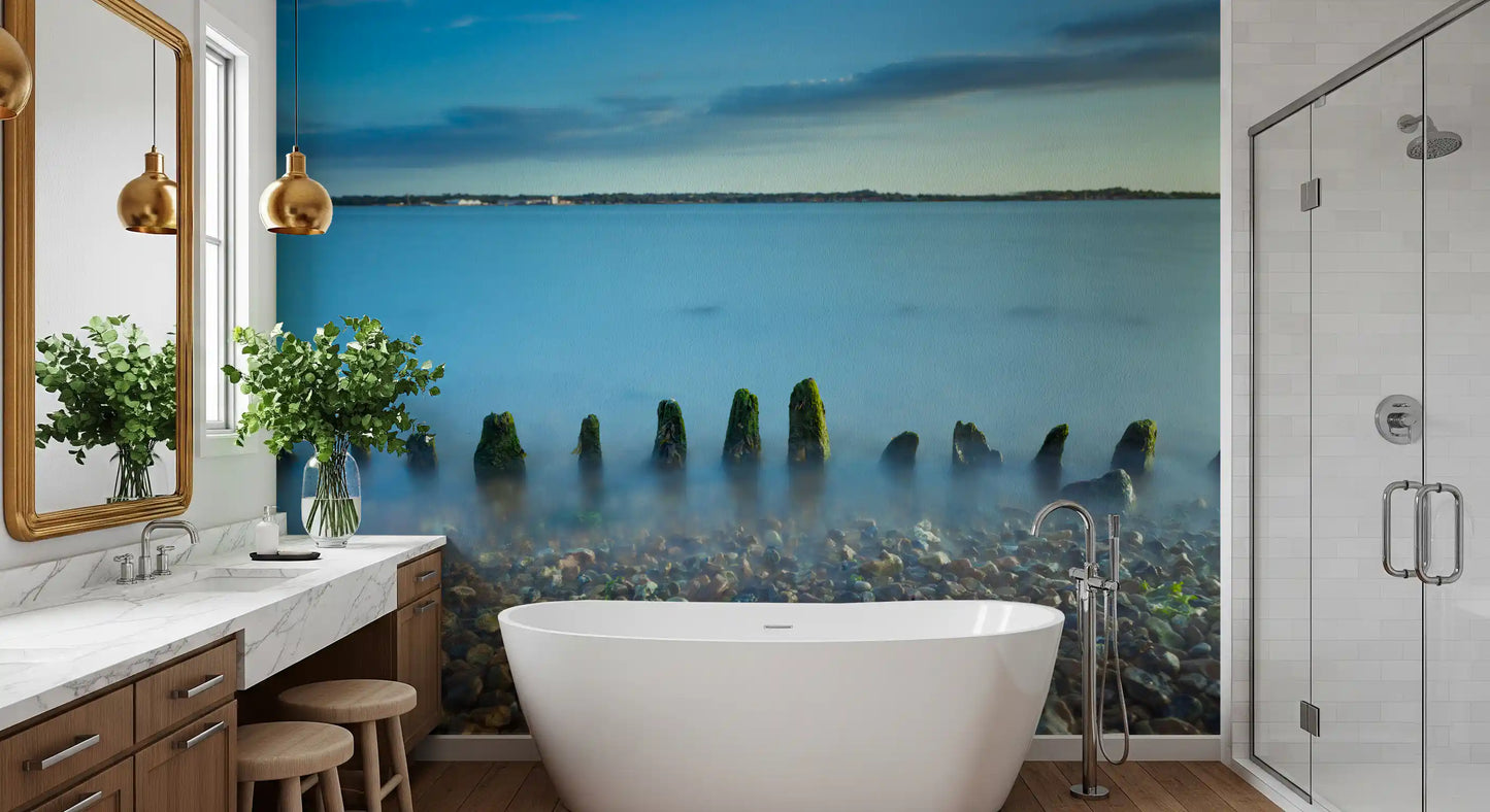 Ethereal Coastline landscape Wall Mural