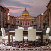 St. Peter's Basilica: Twilight Grandeur Wall Mural