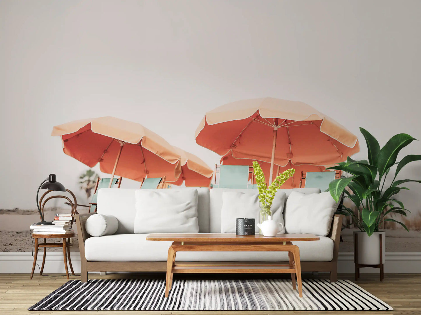 Coastal Chillout Wall Mural