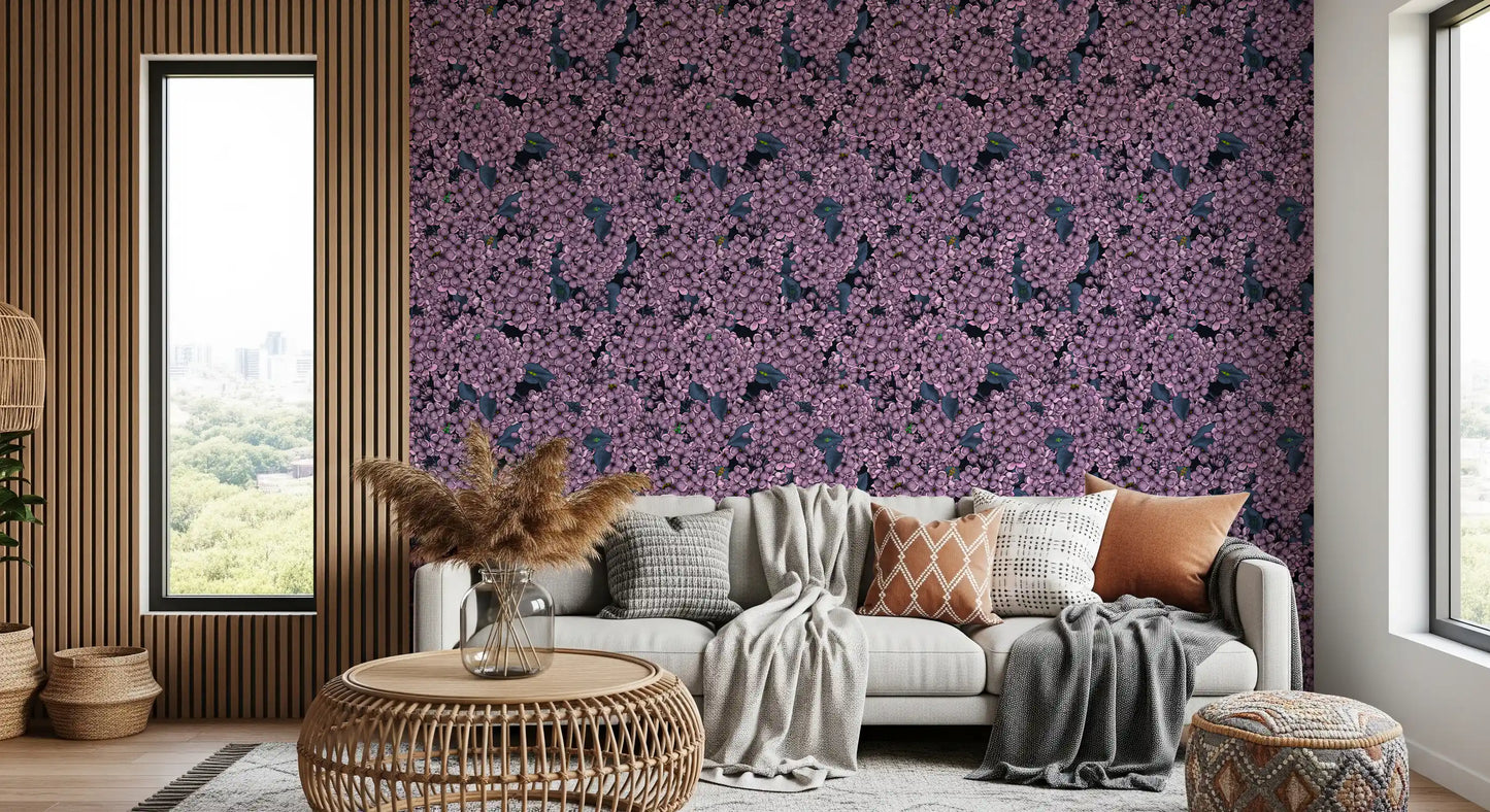 Violet Lilac garden Wallpaper⁠