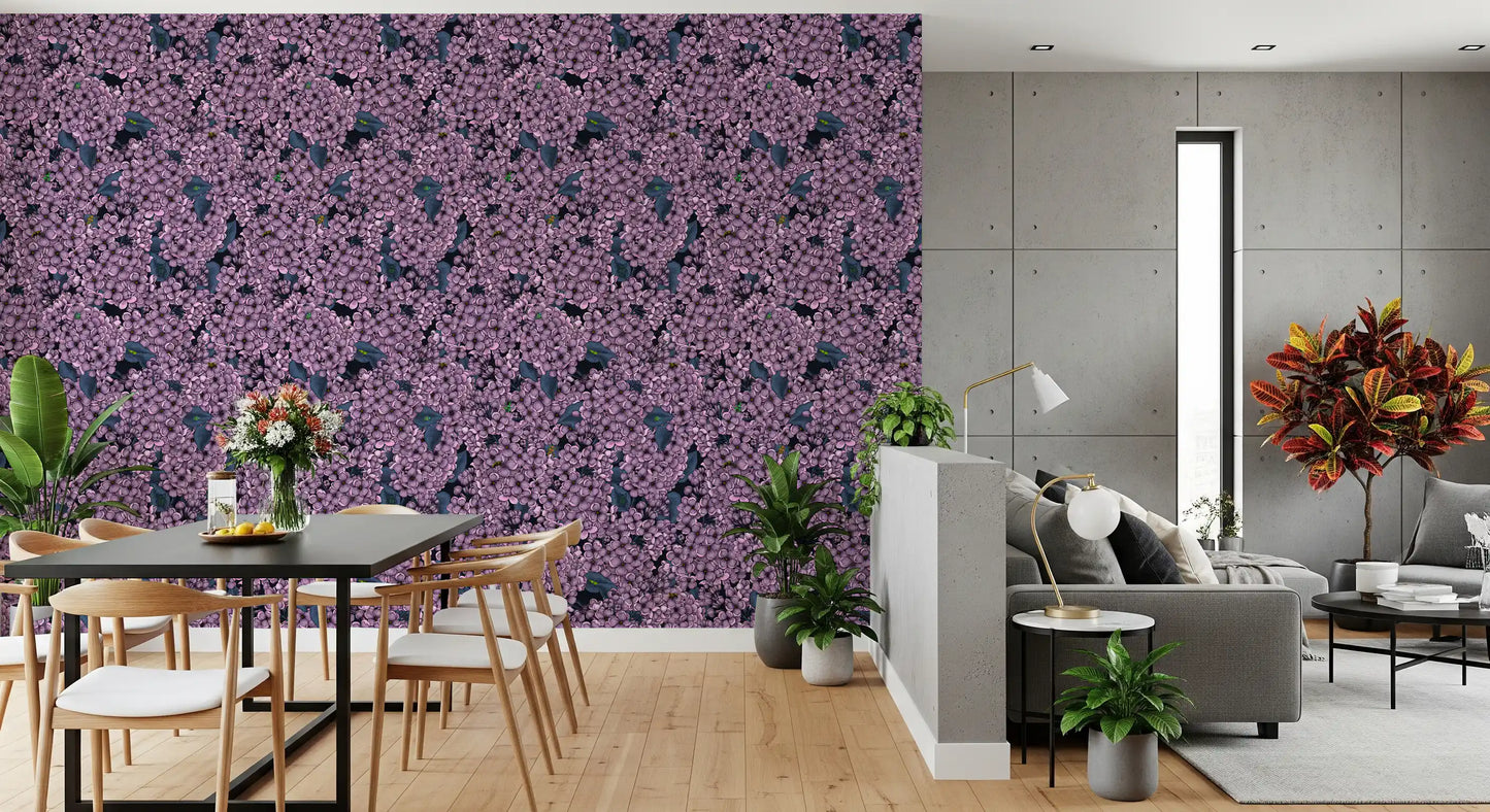 Violet Lilac garden Wallpaper⁠