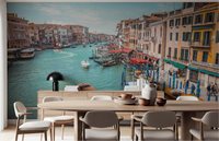 Venice cityscape with gondolas Grand Canal Splendor Wall Mural.