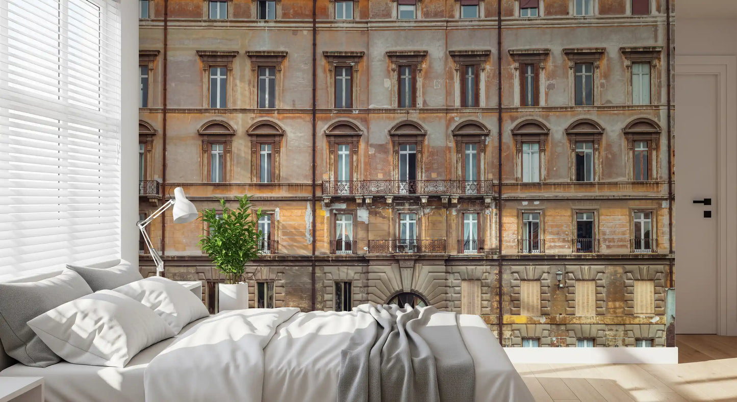 European Grandeur Facade Wall Mural