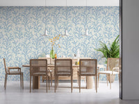Detailed Coraline branch wallpaper for a creative home dining wall area., GD9874