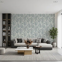 Slate branch wallpaper for modern home living space walls., GD9877