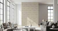 Sandy beige base color of the Sand Wave Boho Coastal wallpaper panel., GD9910