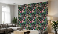 Colorful Tropical Macaw wallpaper bringing life to a living space., GD9938