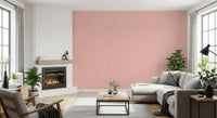 Crisscross lines form a delicate texture over the blush pink wallpaper base., GD9946