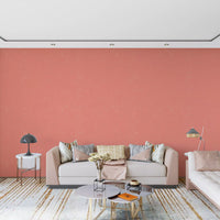 Soft peach shades of this linen texture wallpaper., GD9947