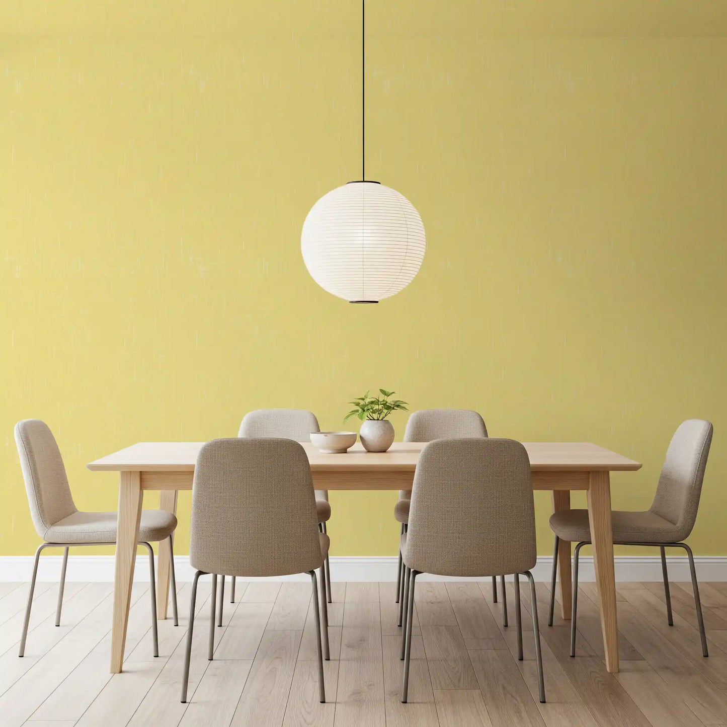 Warm pastel tones highlight the mid century texture wallpaper finish., GD9948