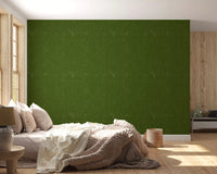 Distinctive retro faux-linen texture shown on this quality green wallpaper., GD9951