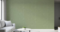 Hallway spaces flow smoothly alongside this mid-century modern wallpaper.