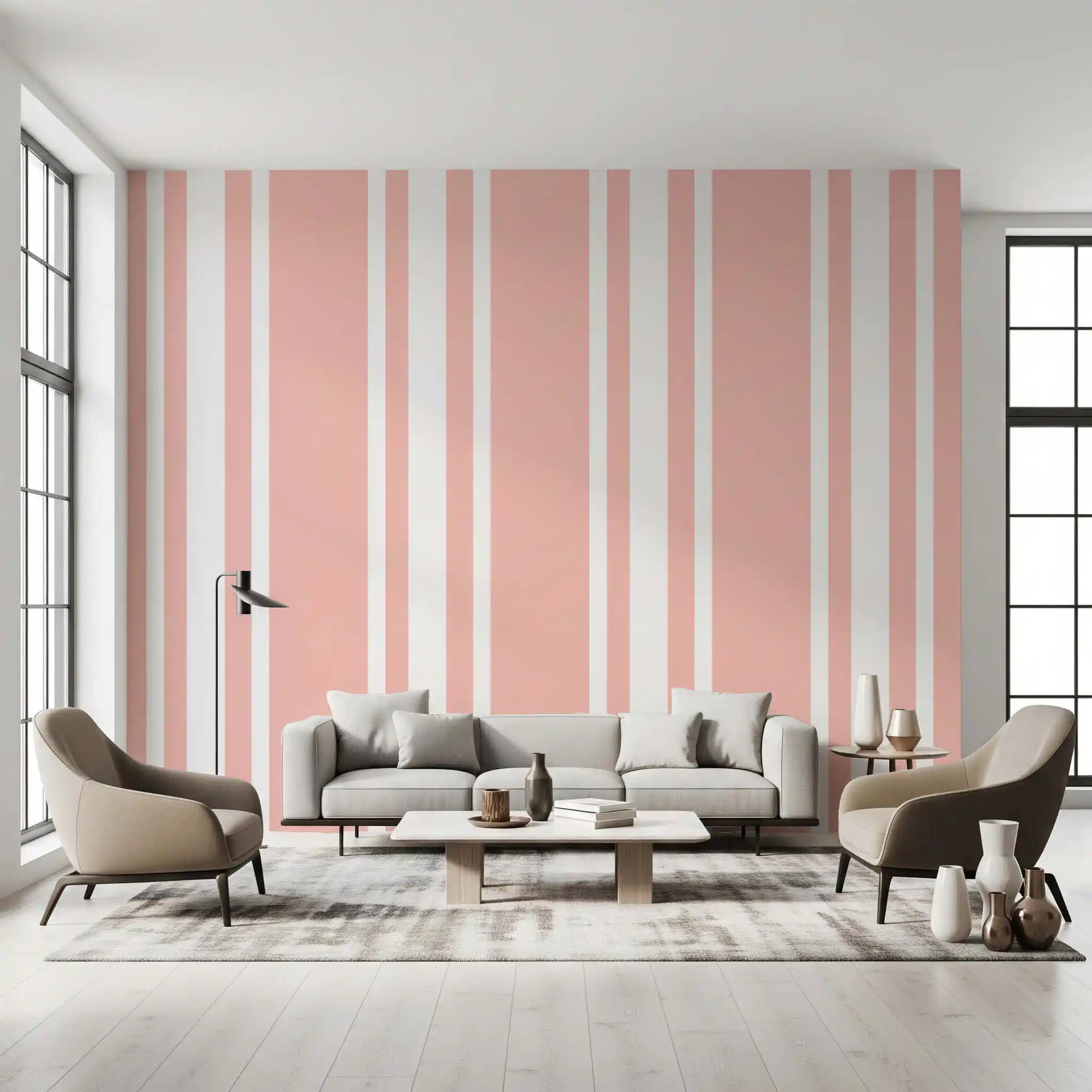 A crisp clean layout highlights the beauty of this traditional wallpaper., GD9958