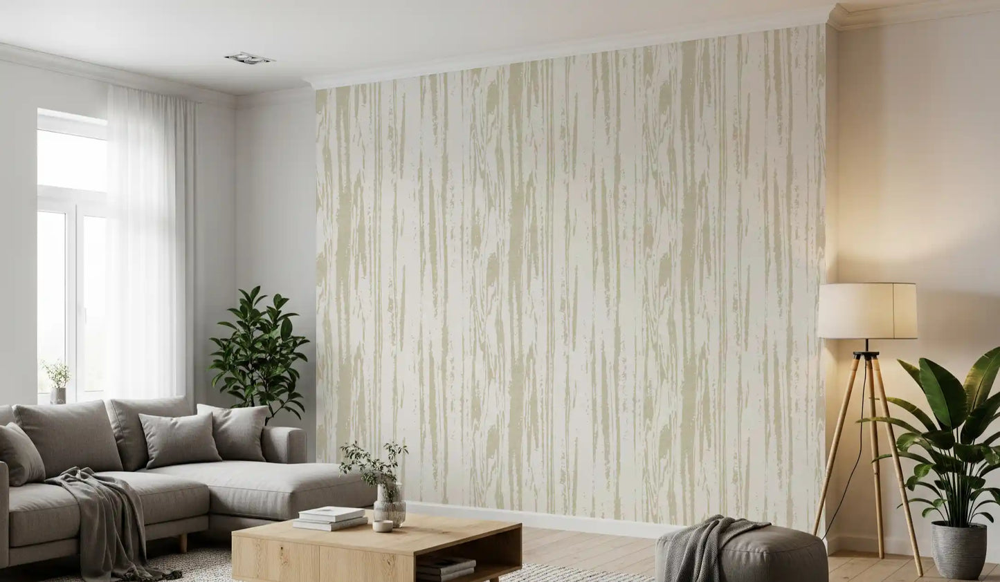 Neutral textured wallpaper suited for living room feature walls.
