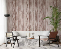 Abstract organic wood texture wallpaper with vertical grain motifs