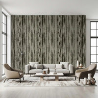 Weathered wood texture wallpaper with sophisticated shadow.