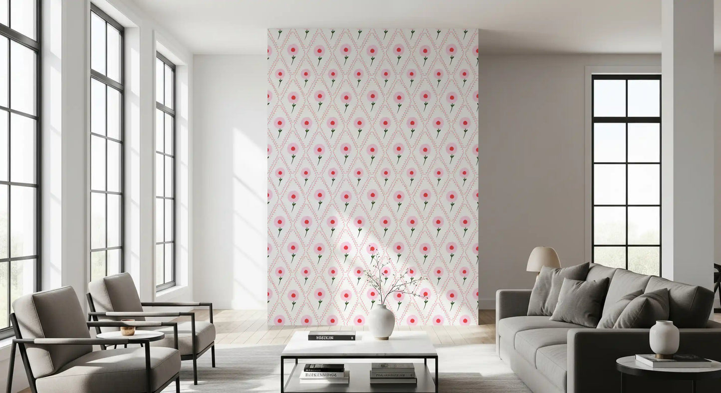 Cottage Roses Wallpaper⁠