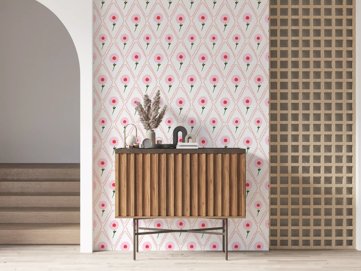 Cottage Roses Wallpaper⁠
