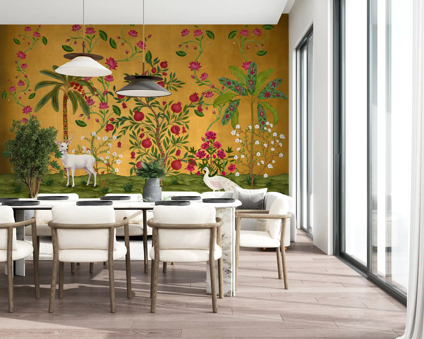 Regal Wildlife Paradise Wall Mural