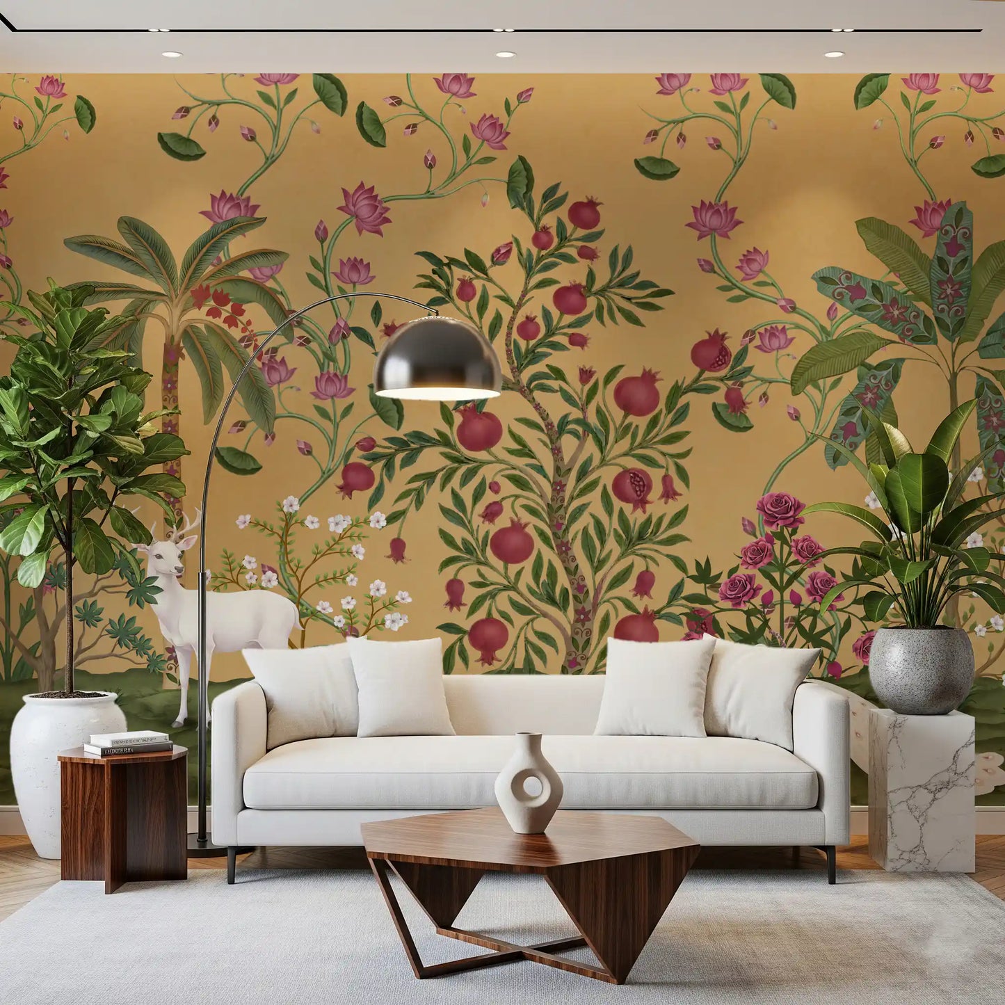 Mughal Garden Serenity Wall Mural