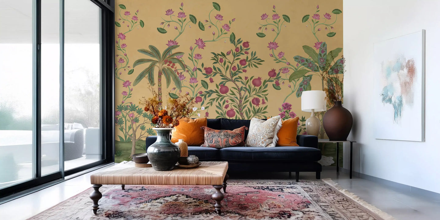 Mughal Garden Serenity Wall Mural