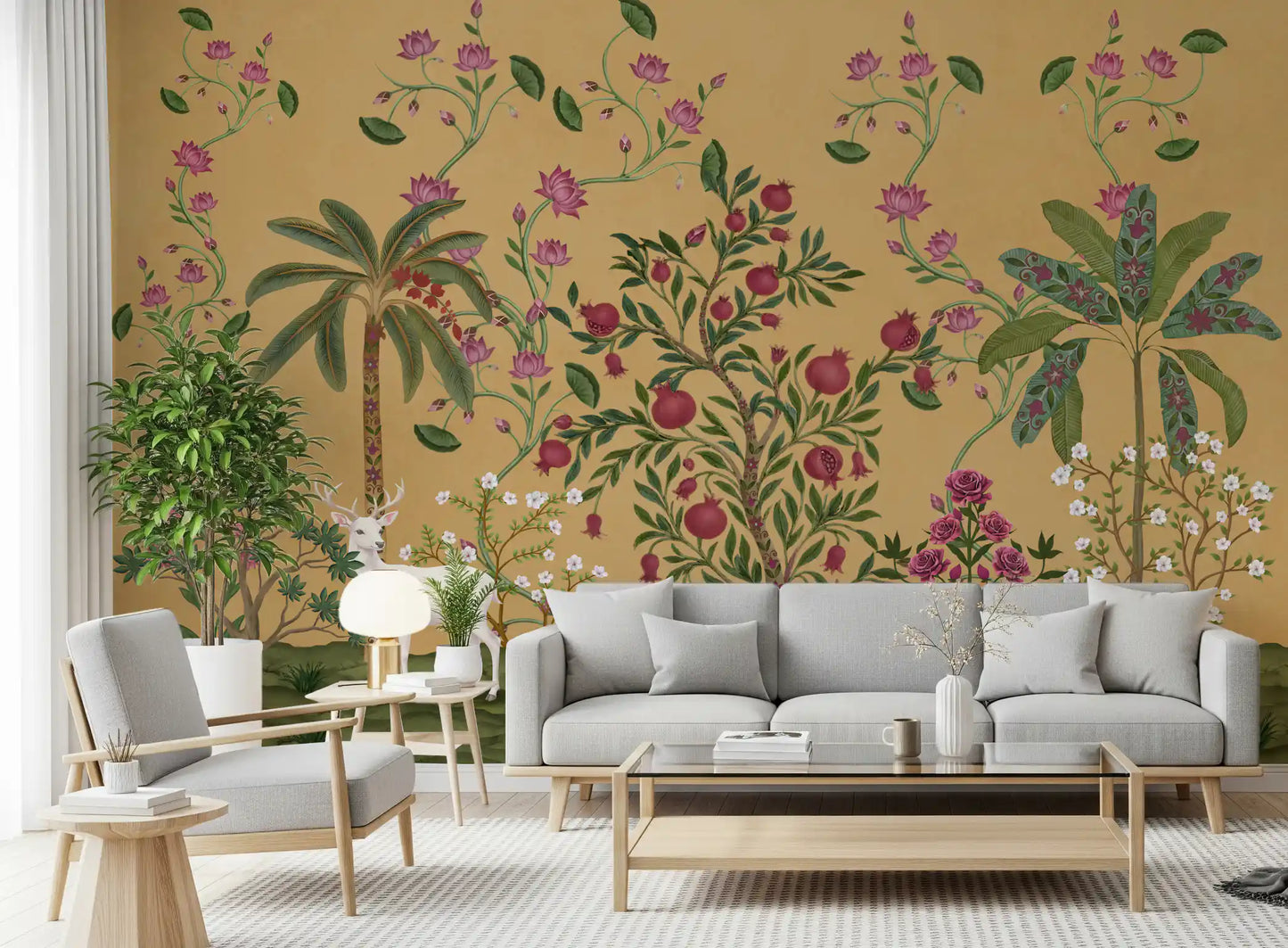 Mughal Garden Serenity Wall Mural