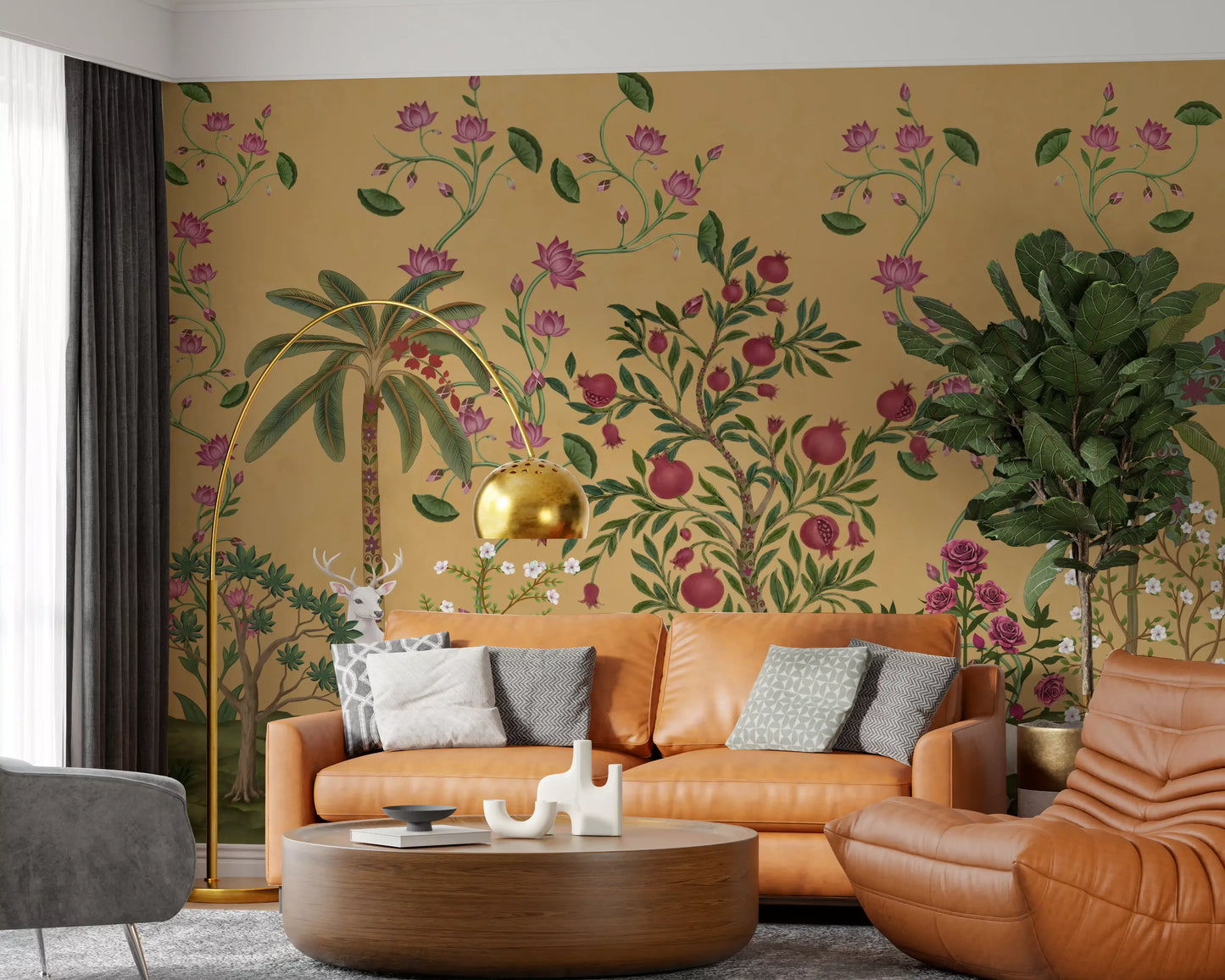 Mughal Garden Serenity Wall Mural