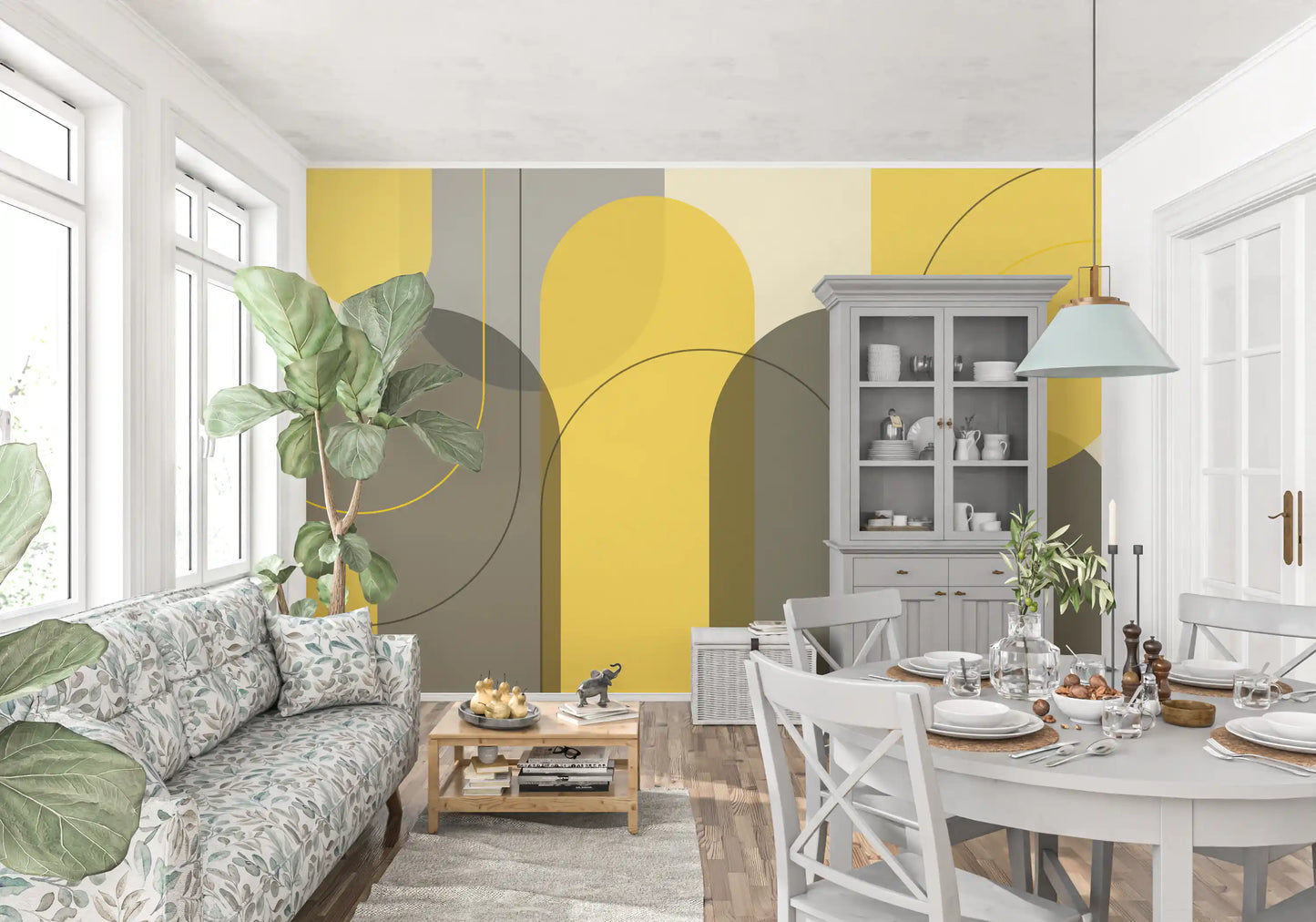 Sunstone Archways Wall Mural