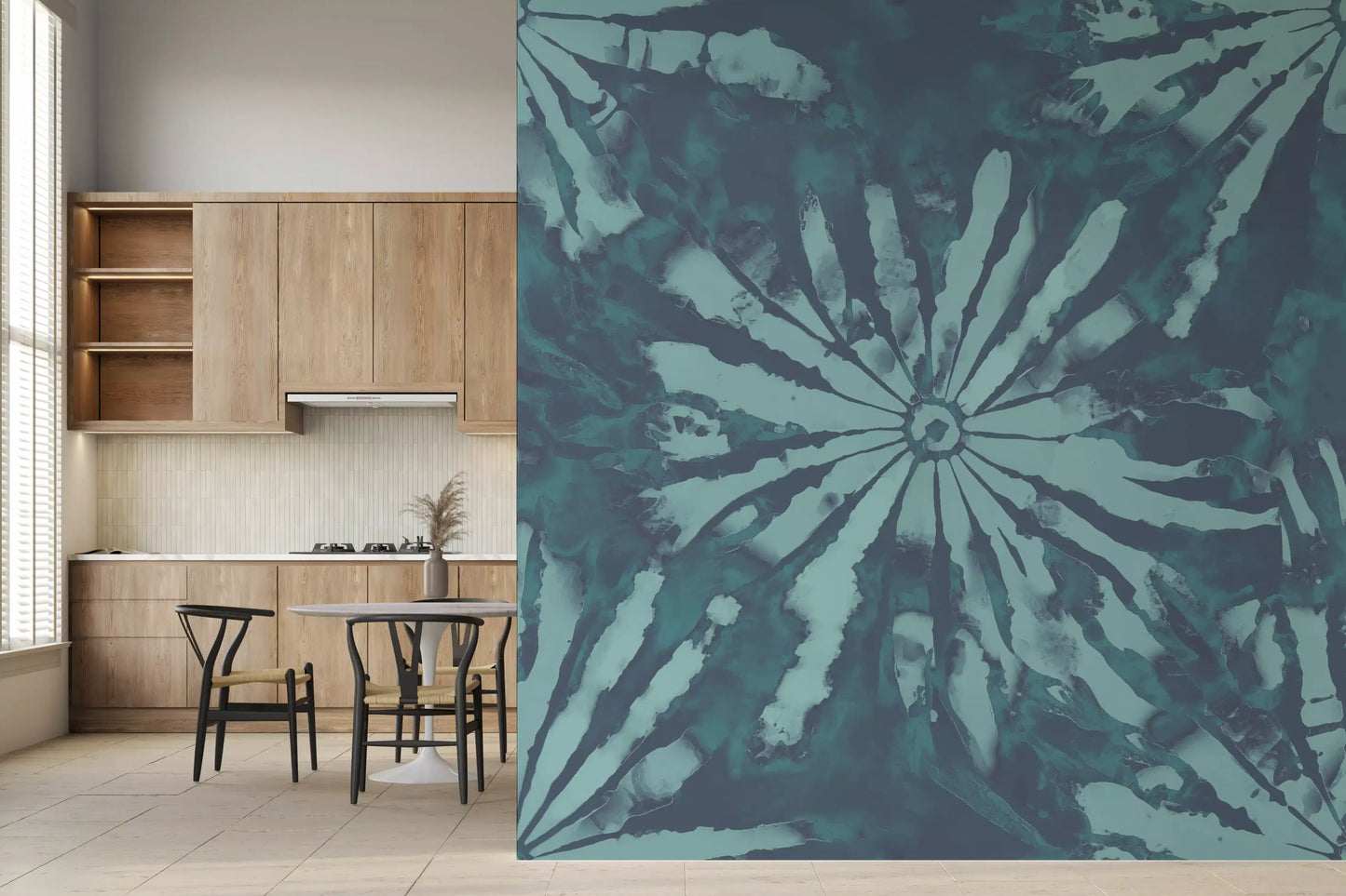 Subaqueous Burst Wall Mural