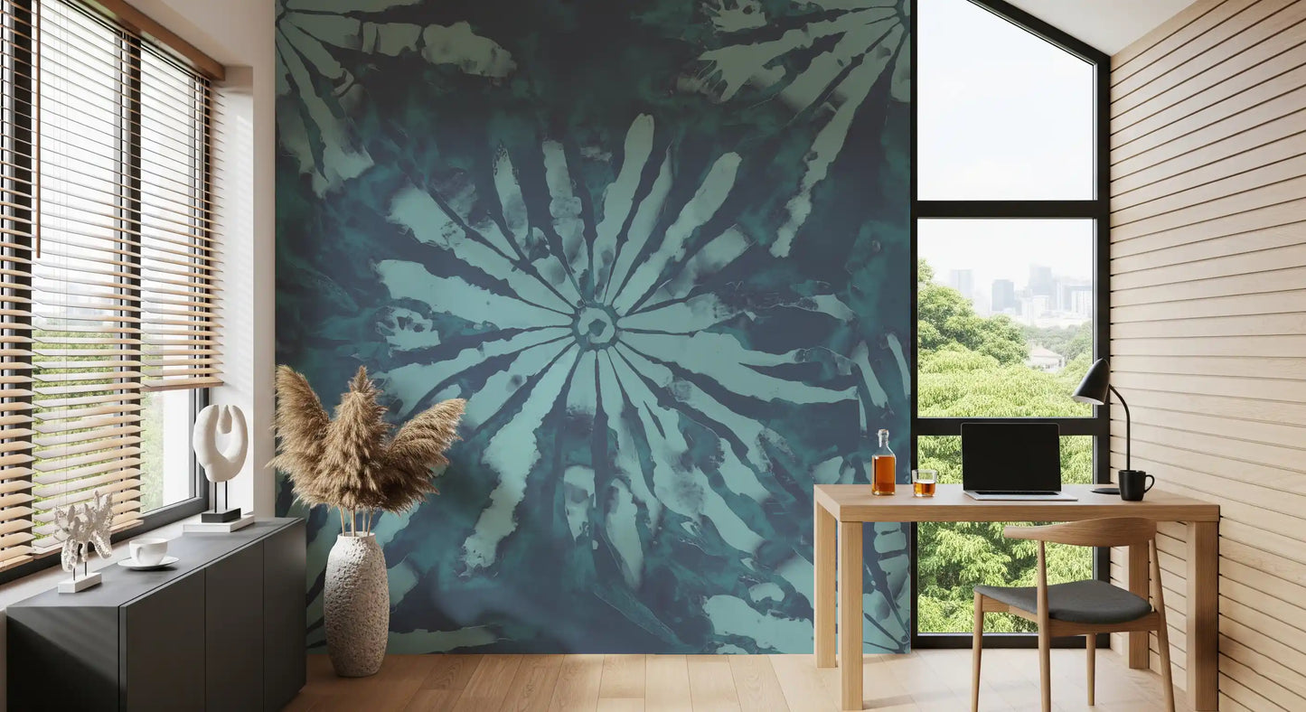 Subaqueous Burst Wall Mural