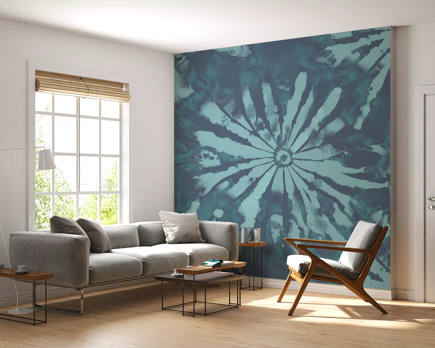 Subaqueous Burst Wall Mural