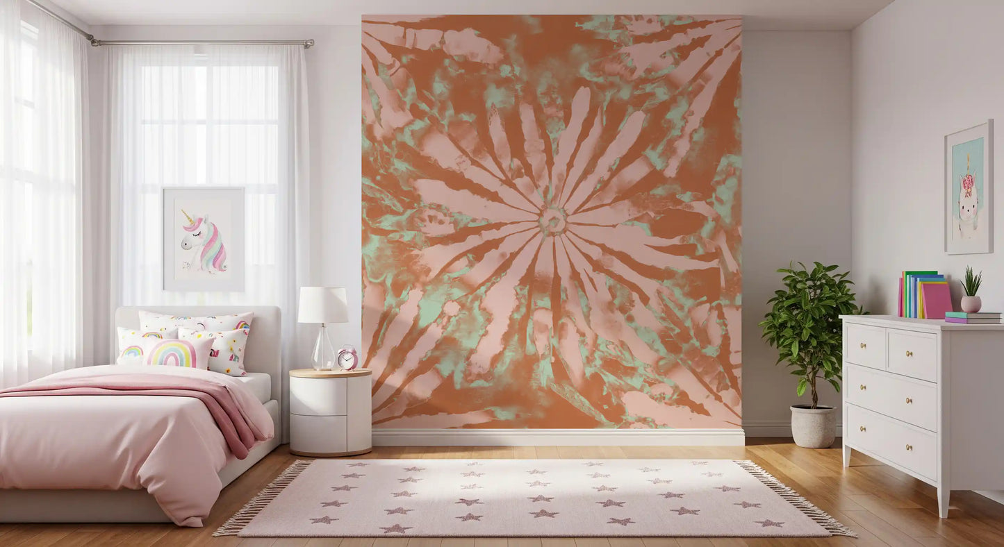 Terra Bloom Radiance Wall Mural