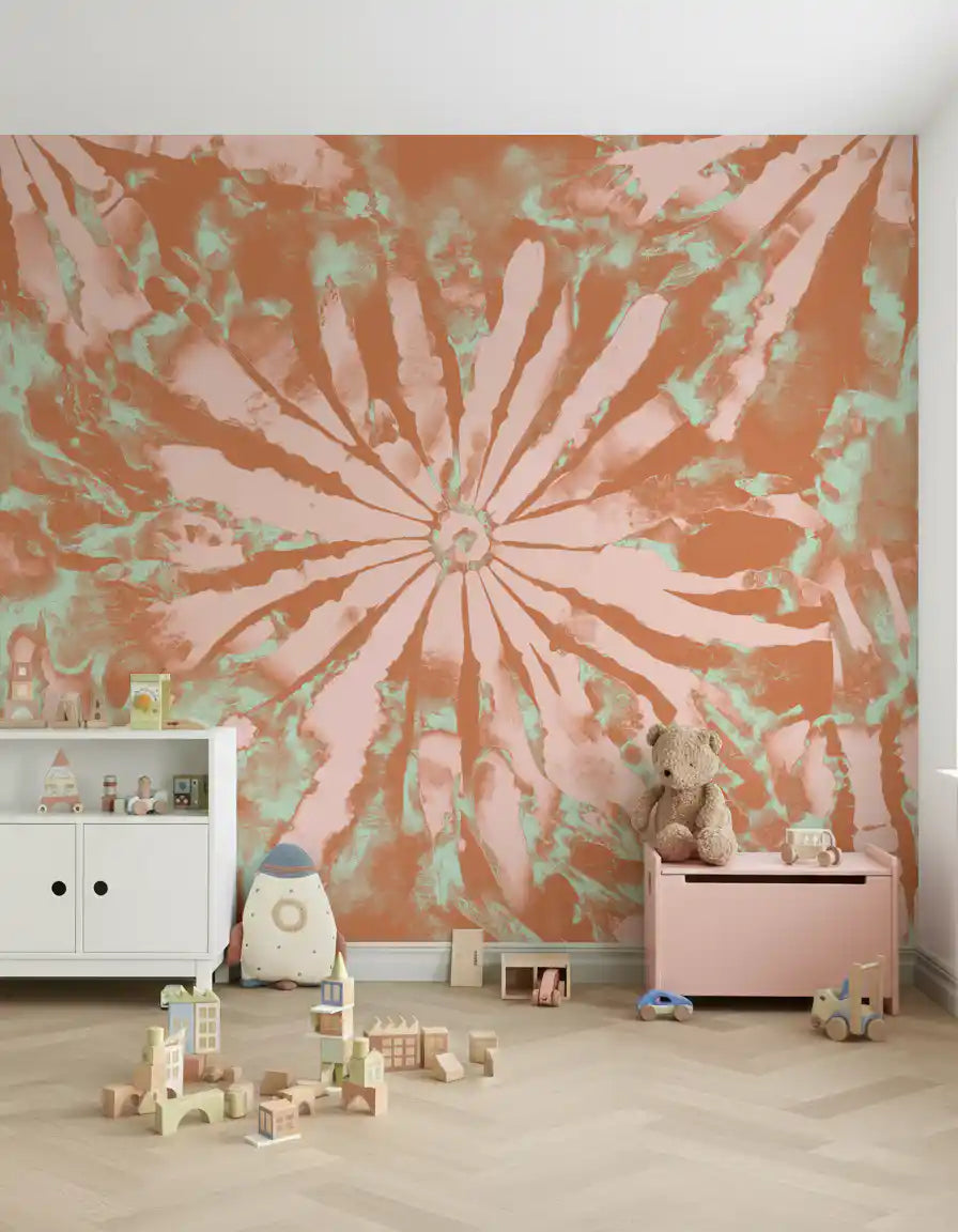 Terra Bloom Radiance Wall Mural