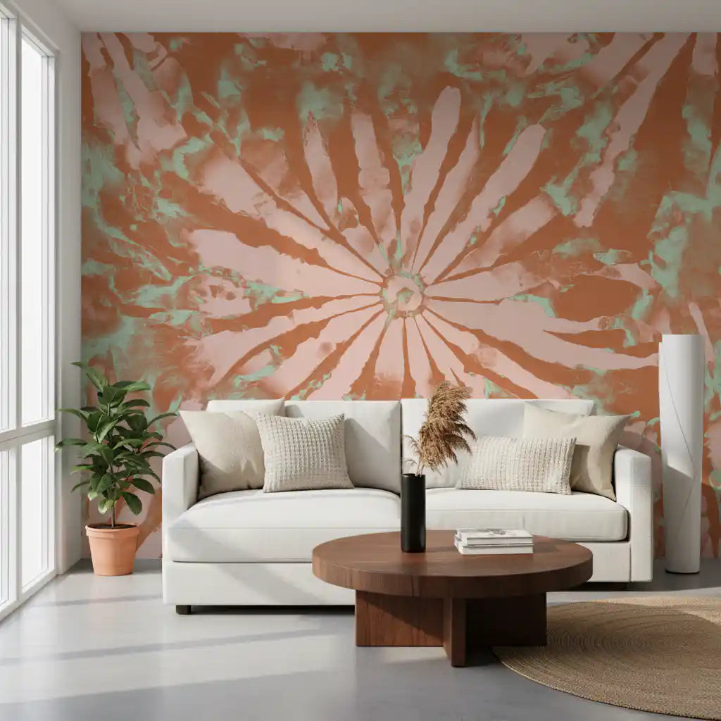 Terra Bloom Radiance Wall Mural