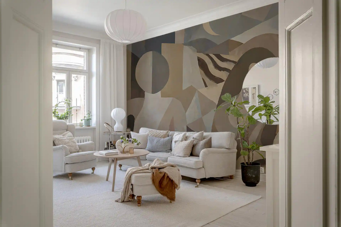 Lunar Drift Wall Mural