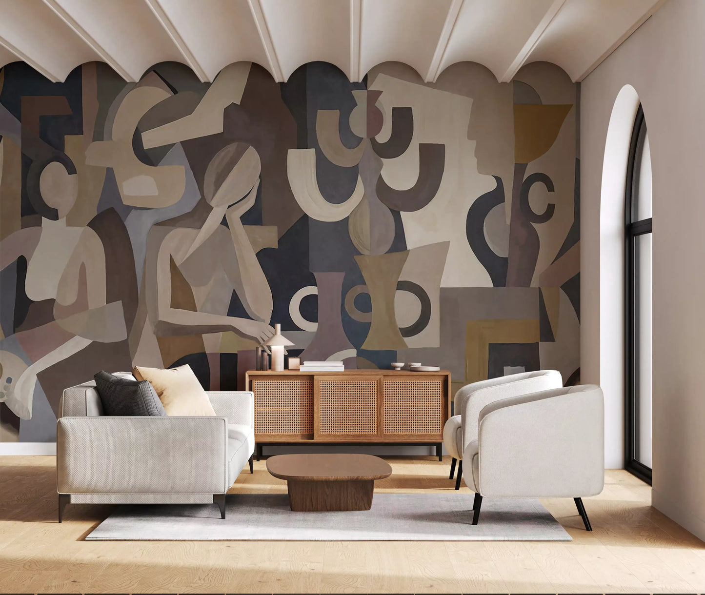 Lunar Silence Wall Mural