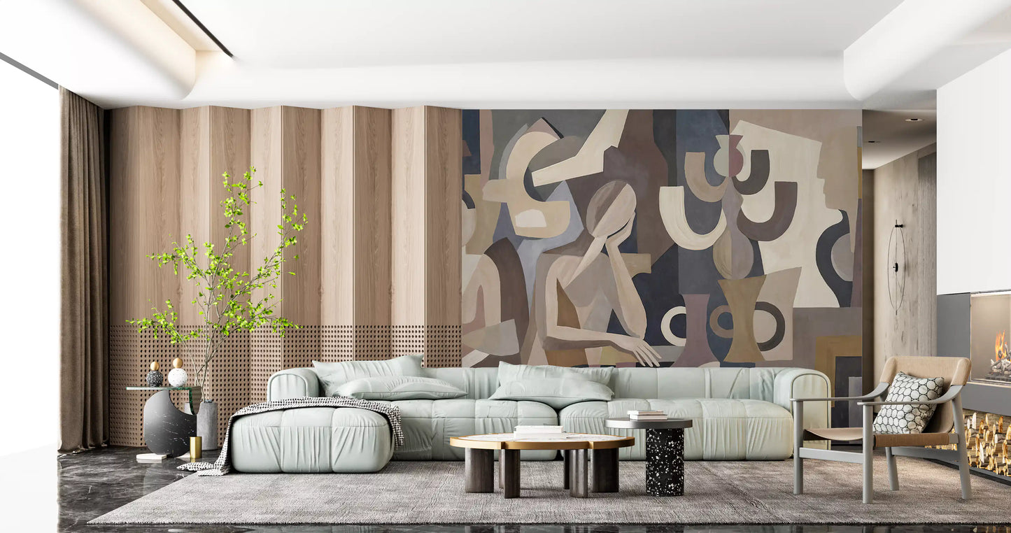 Lunar Silence Wall Mural
