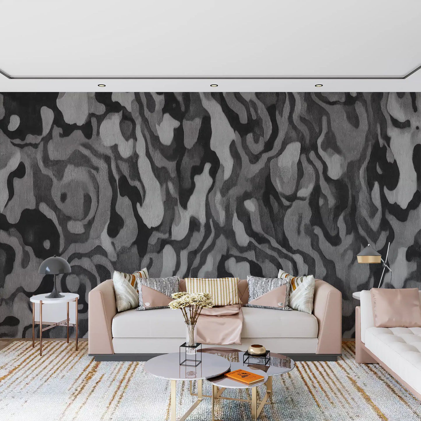 Ettore Line Wall Mural