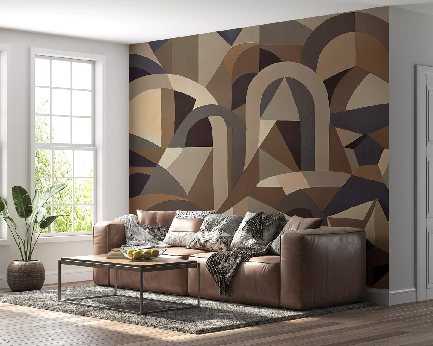 Silent Axis Wall Mural