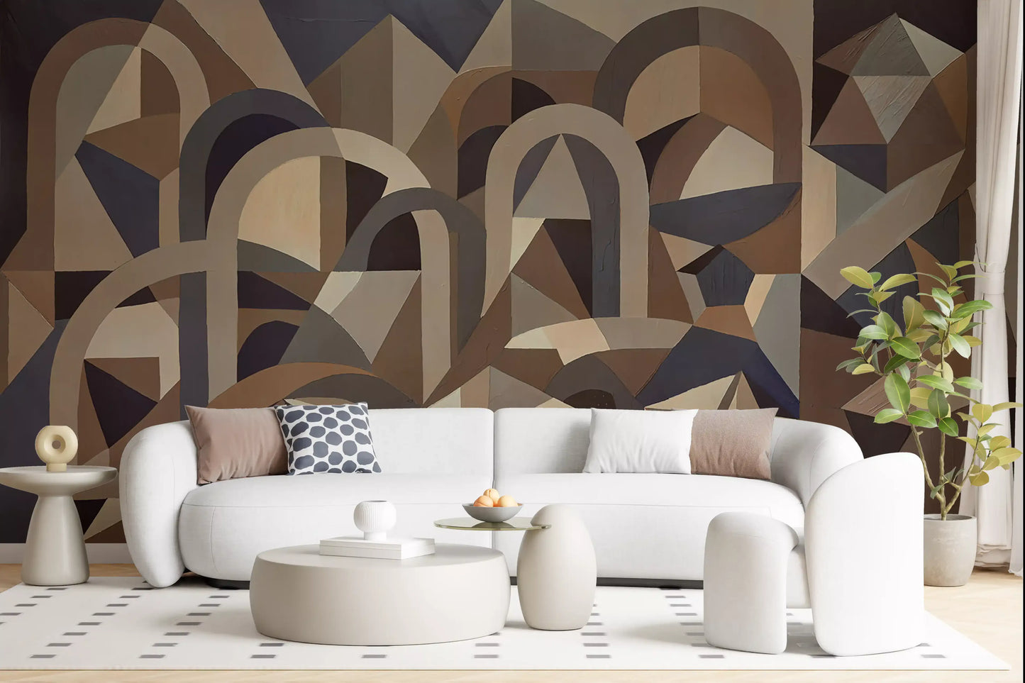 Silent Axis Wall Mural