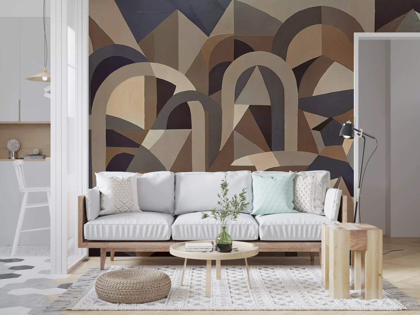 Silent Axis Wall Mural