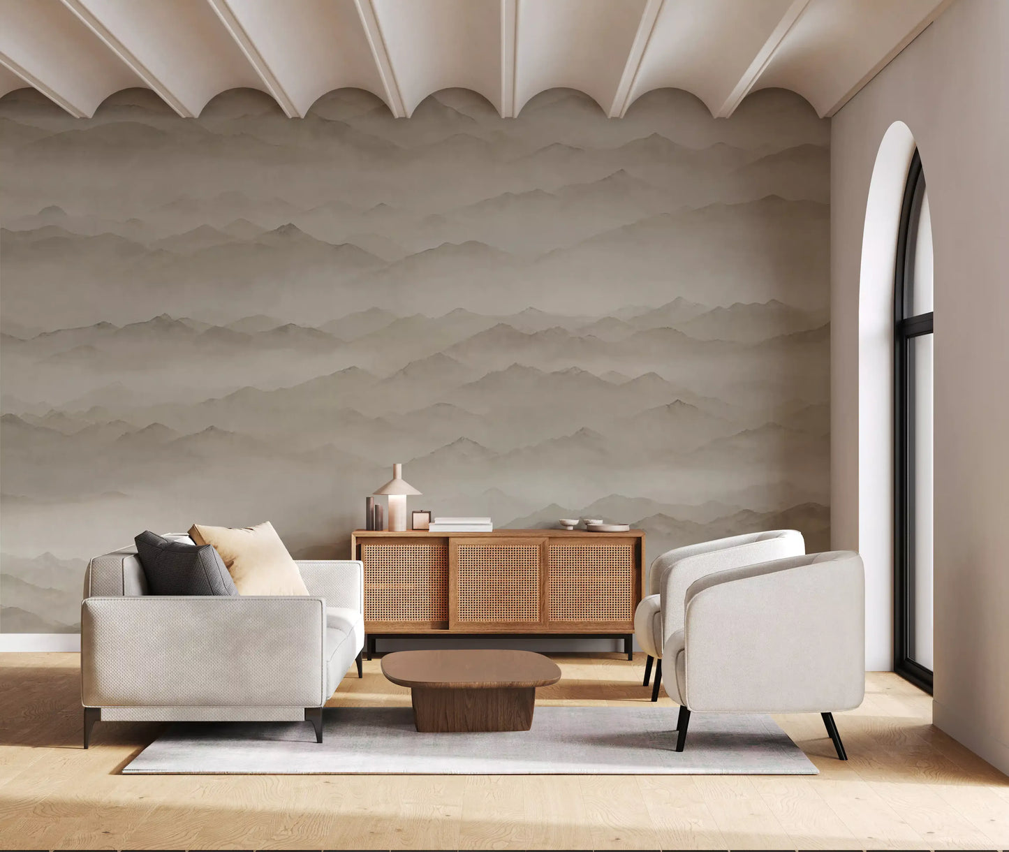 Roerich Peaks Wall Mural