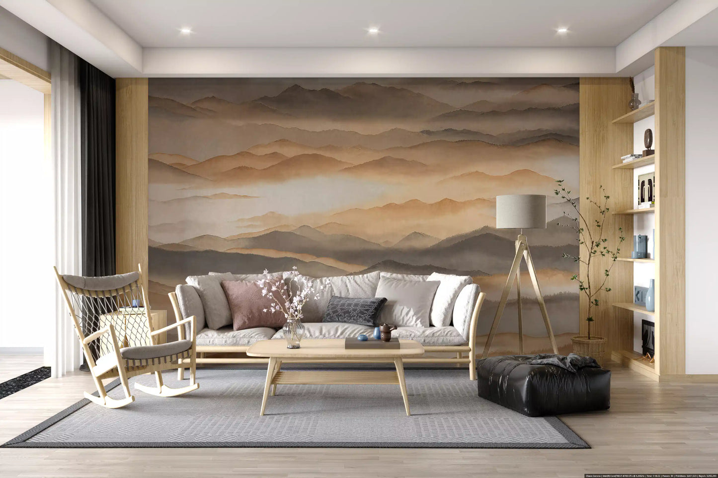 Roerich Silence Wall Mural