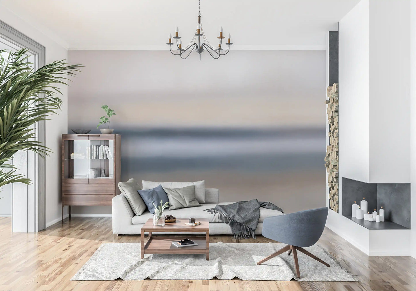 Rotko Ash Wall Mural