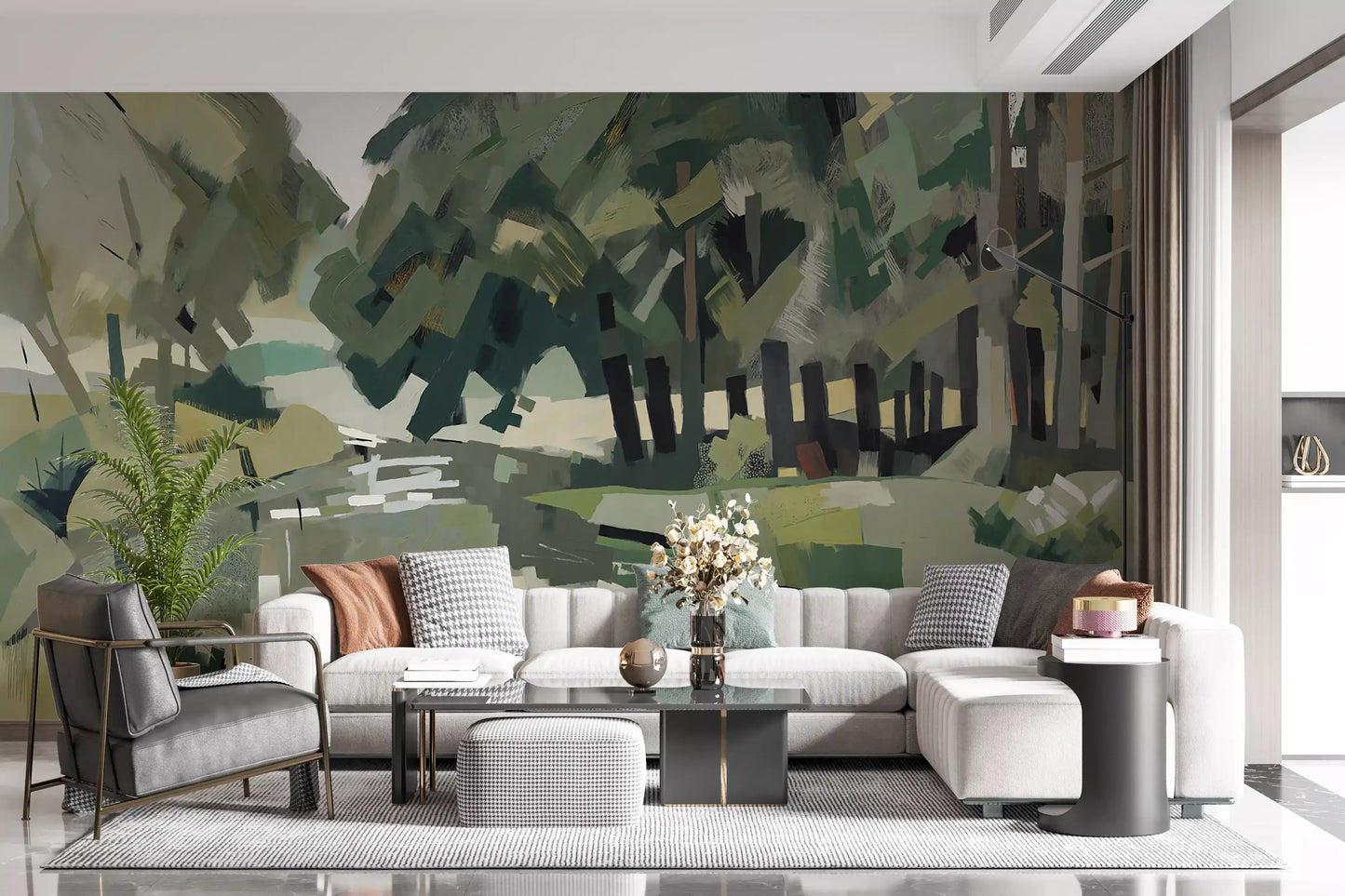 Velvet Forest Wall Mural