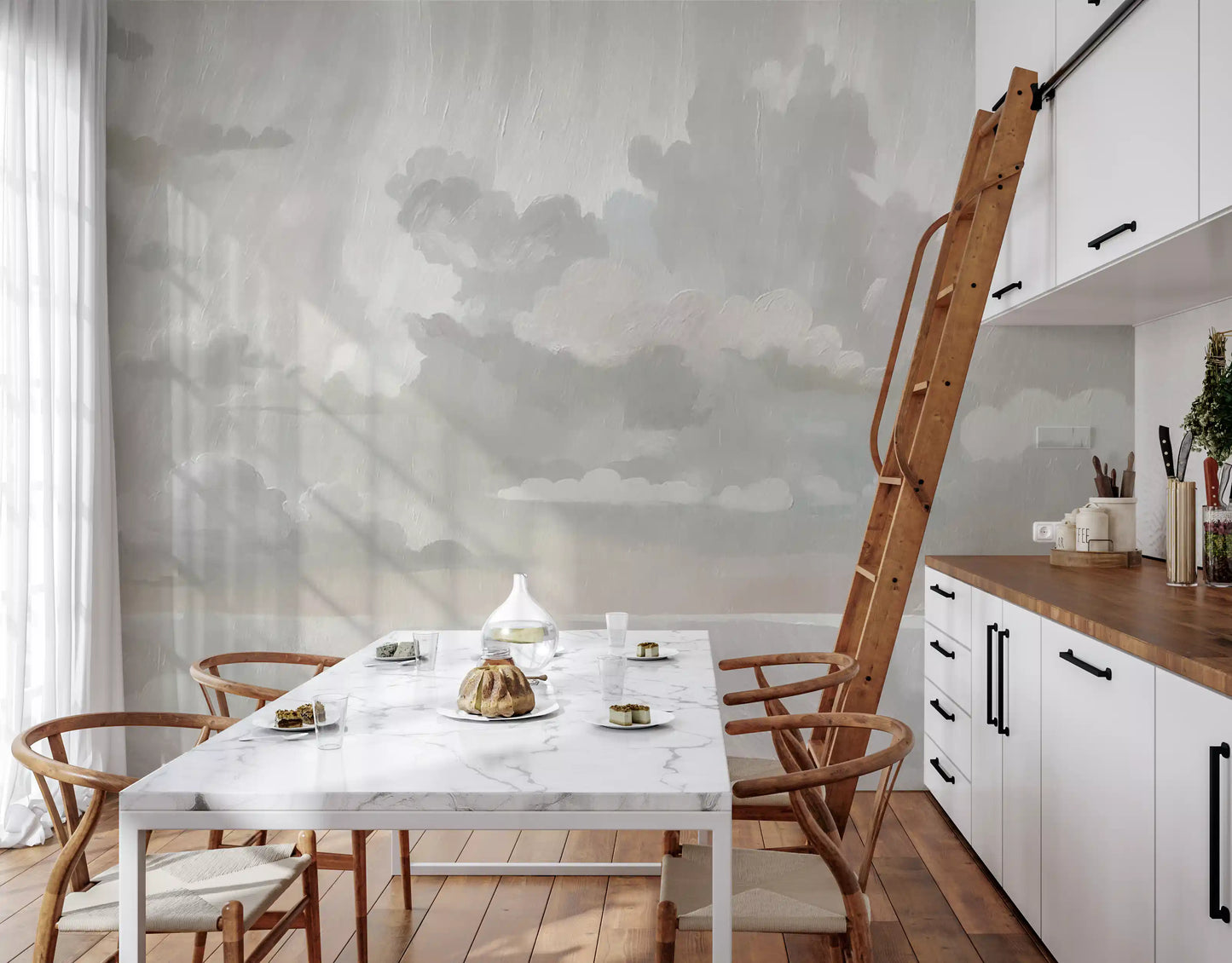 Velvet Smoke Wall Mural