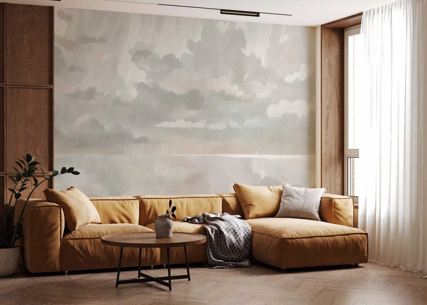 Velvet Smoke Wall Mural