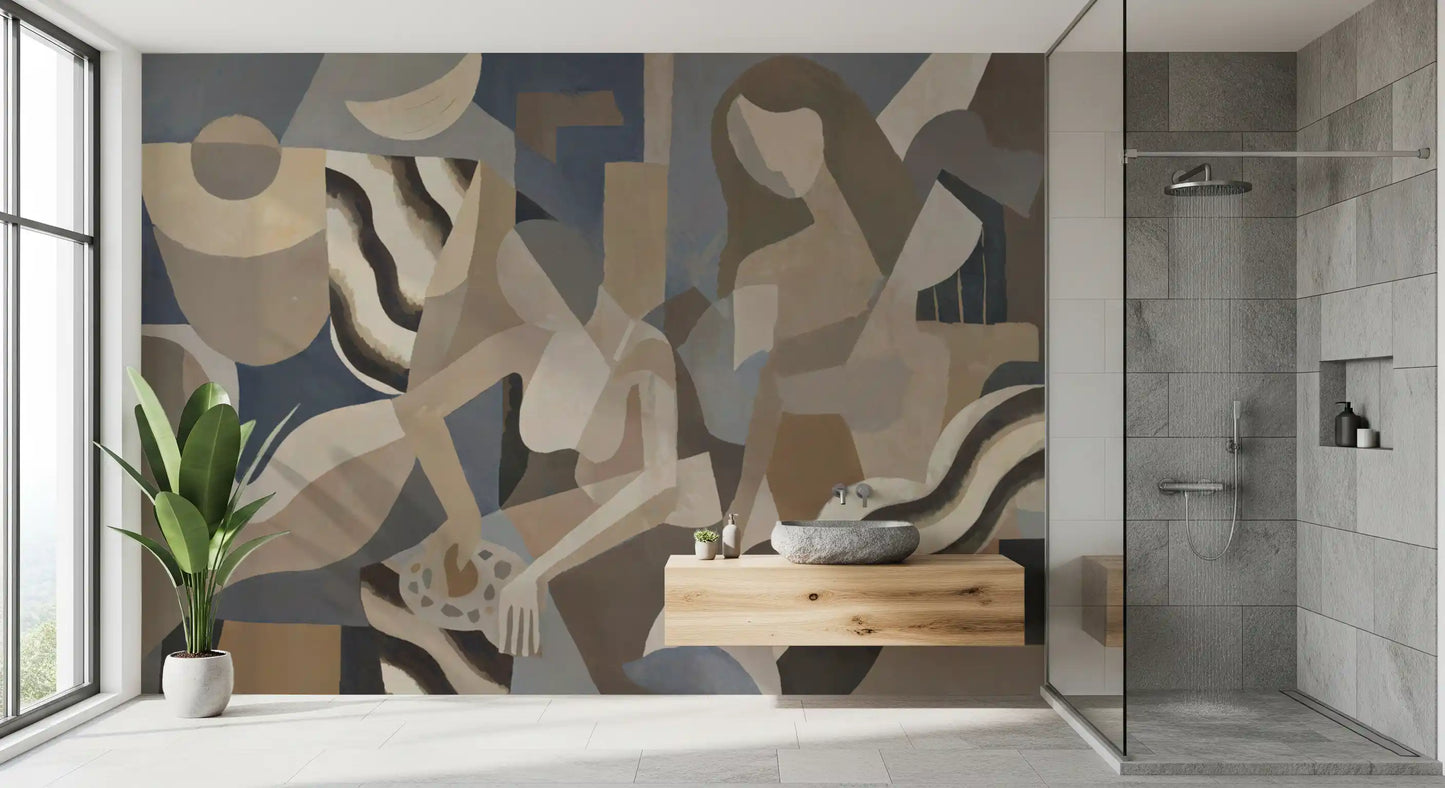 Lunar Smoke Wall Mural
